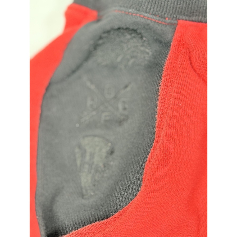 Hustle Gang Shorts Mens XL Red Graphic Sweat Drawstring HG Logo Fleece‎ Casual - Picture 5 of 10